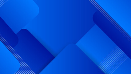 Dynamic square lines abstract background. 3D shadow effects and smooth gradients. Modern overlapping forms. Vector illustration.