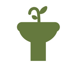 Eco Icon Illustration Element