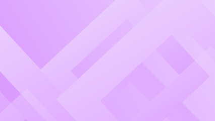 Modern simple vertical overlap square shapes graphic design on pastel purple background. Minimalist geometric pattern. Vector illustration.