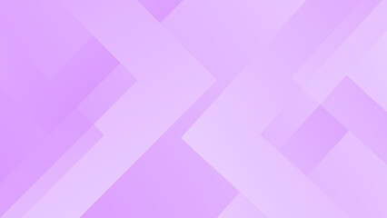 Modern simple vertical overlap square shapes graphic design on pastel purple background. Minimalist geometric pattern. Vector illustration.