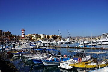 Fototapeta na wymiar Cabo San Lucas Marina 