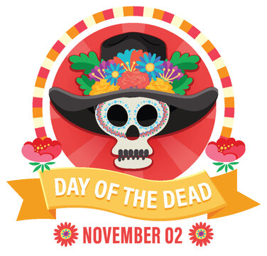 Day of the Dead banner design