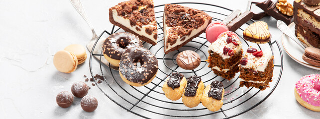 Delicious dessert table.