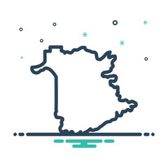 Mix icon for brunswick