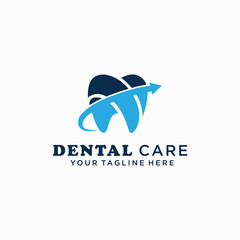 Collection of dental logo designs dentist logo dental clinic logo template dental vector logo