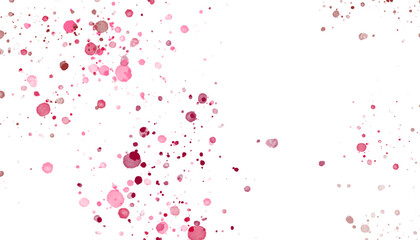 Abstract of color splatter as background
