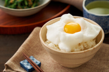 ふわふわ卵かけご飯