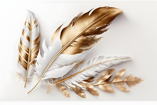 Gold Feathers Stock Illustrations – 10,818 Gold Feathers Stock  Illustrations, Vectors & Clipart - Dreamstime