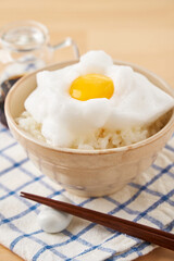 ふわふわ卵かけご飯