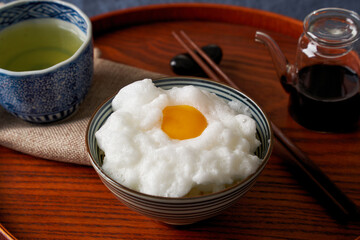 ふわふわ卵かけご飯