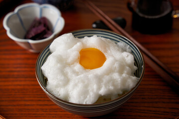 ふわふわ卵かけご飯