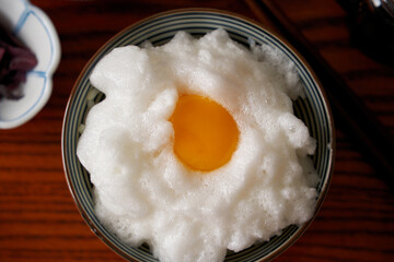 ふわふわ卵かけご飯