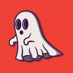 cartoon ghost halloween ghost