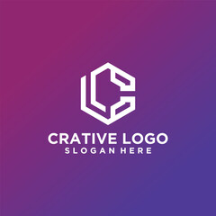 smart and creative letter c logo design, letter c technology logo