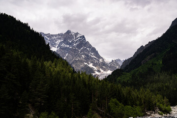 Fototapeta premium Mountains in Georgia Mestia