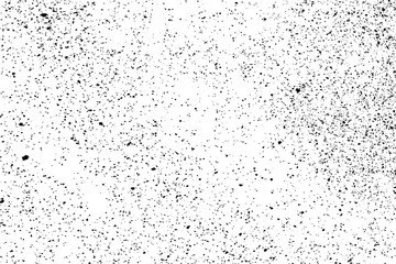 Distressed grain texture vector on a white background. Dust texture and rusty grunge effect design for template decoration. Scratched dirt abstract background texture for design elements.