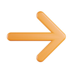 Right Arrow 3D Icon