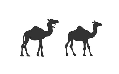 CAMEL logo mascot with isolated illustration for identity template