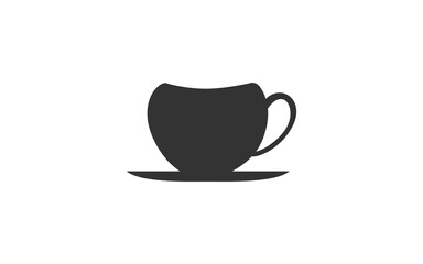 COFFE CUP logo mascot with isolated illustration for identity template