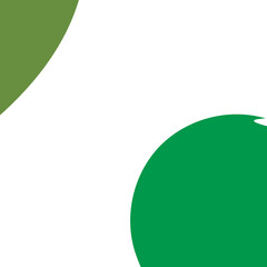 Green Abstract Shape Decor Transparent 