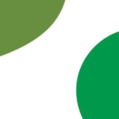 Green Abstract Shape Decor Transparent 