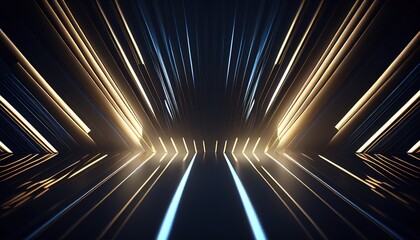 Fototapeta premium An abstract futuristic digital background. Technology / big data concept. Generative art
