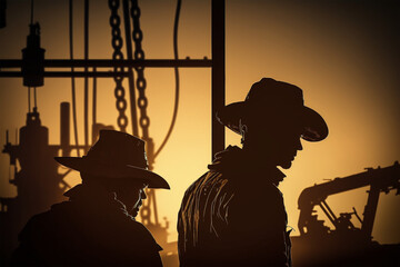 Oil field (AI Generated)