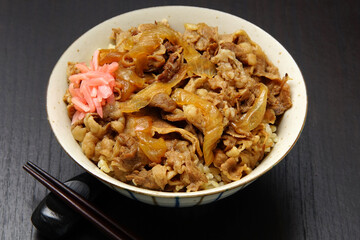 牛丼　和食