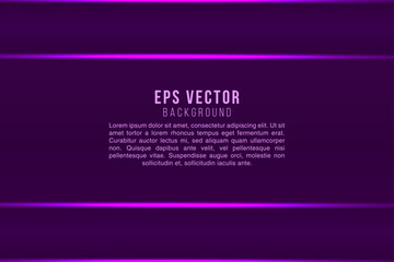 Minimal geometric on dark purple background. Dynamic shapes composition. Eps10 vector.