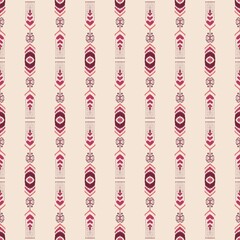 Geometric ethnic oriental ikat gypsy folk Mexican mexico indian tribal aztec Boho motif African American native seamless pattern traditional Design for background, carpet, wallpaper, clothing, textile
