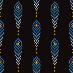 Geometric ethnic oriental ikat gypsy folk Mexican mexico indian tribal aztec Boho motif African American native seamless pattern traditional Design for background, carpet, wallpaper, clothing, textile