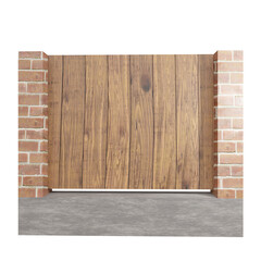 wooden frame on wall