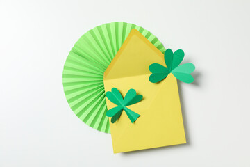 Concept of St. Patrick's Day, top view