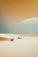 Obraz premium Peaceful Beige Sands Minimalism