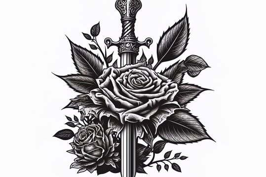 55 Beautiful Rose Tattoo Ideas  Sleeve tattoos Rose tattoos Tattoos for  guys