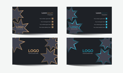 Luxury and elegant business card.