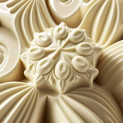 White chocolate illustration. Chocolate texture.