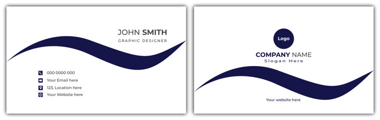 corporate business card layout modern template design professional visiting card creative stylish template personal unique visiting card clean luxury business card

