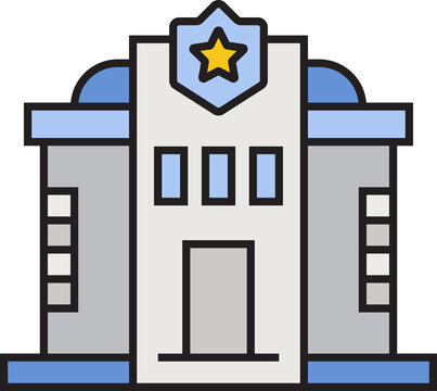 Police Station Icon

