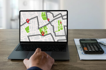 GPS route destination Maps require the use of GPS online mapping in the car, which controls the...