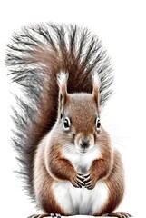 Fototapeta premium 3D Animal Character From, Color Style in white background with Nursery Concept Design, Color Safari, Generative Ai