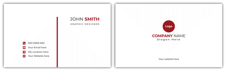 corporate business card layout modern template design professional visiting card creative stylish template personal unique visiting card clean luxury business card

