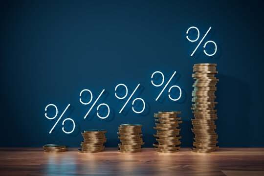 Growing inflation, profit or margins concepts