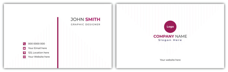 corporate business card layout modern template design professional visiting card creative stylish template personal unique visiting card clean luxury business card

