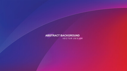 Abstract background with gradient curve shapes