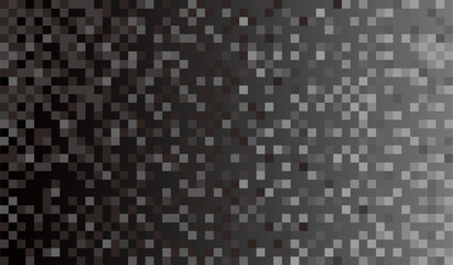 Vector Monochrome Pixel Texture Background Illustration.