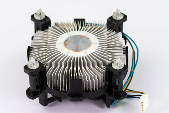 heatsink of a computer matre card