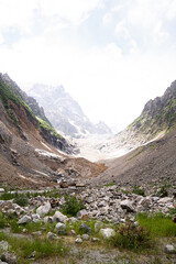 Mountains in Georgia Mestia Ushba 