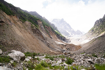 Mountains in Georgia Mestia Ushba 