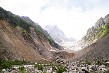 Mountains in Georgia Mestia Ushba 
